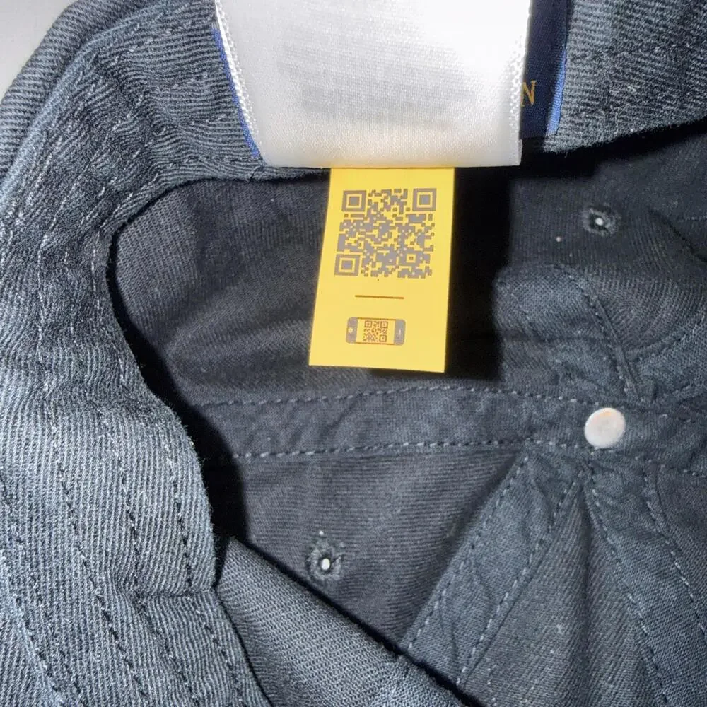Polo Ralph Lauren Black Strapback Cap Red‎ Pony Size 4-7 Hat New With Defects
